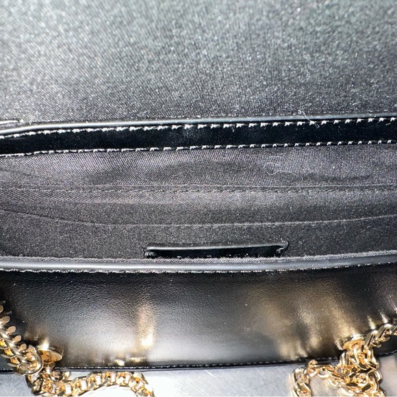Small Black Crossbody with Gold Studs - Picture 4 of 4